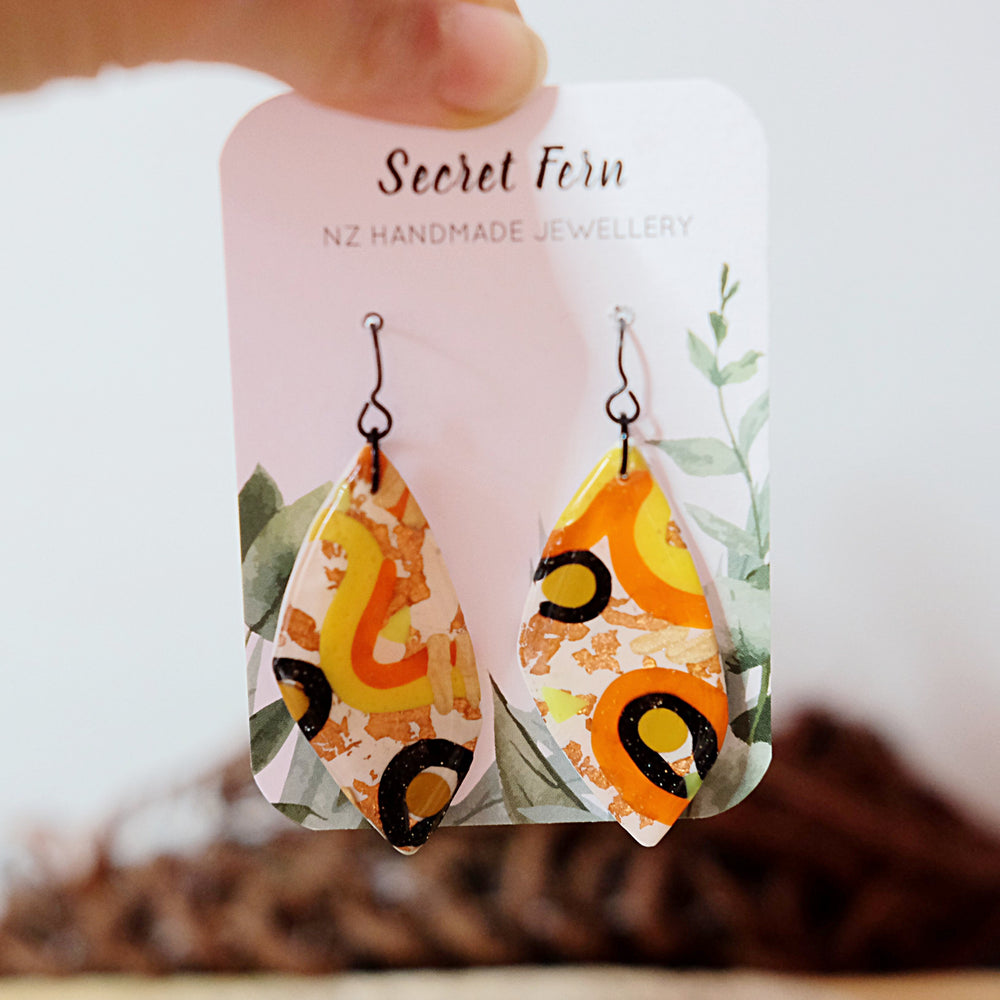 
            
                Load image into Gallery viewer, Firefly Earrings
            
        