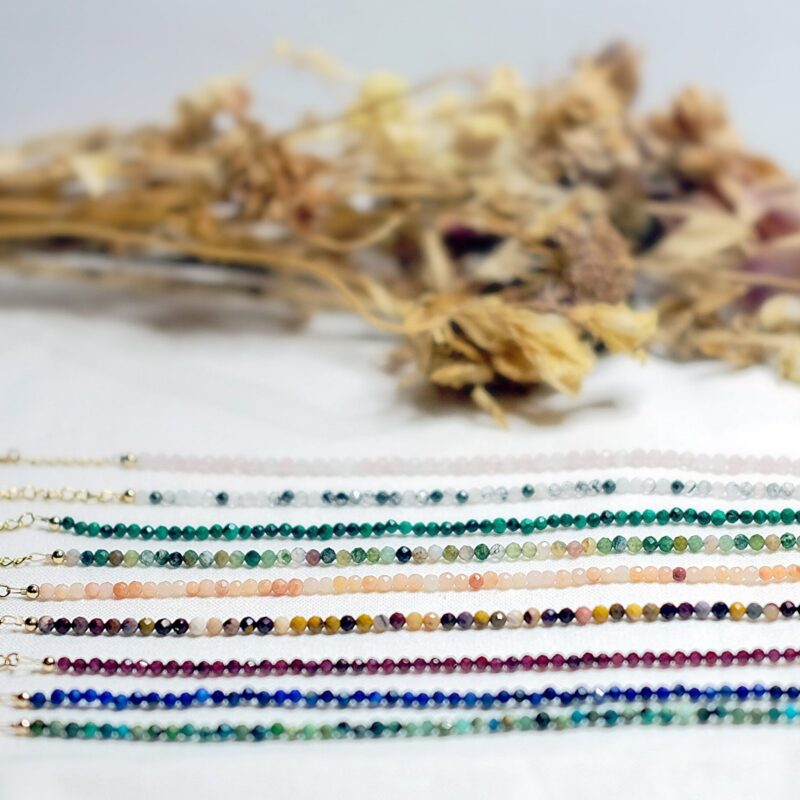 Gemstone Solitaire Bracelet