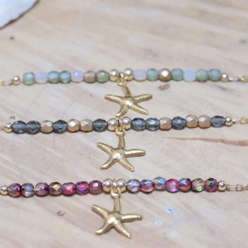 Ocean Star Anklet - 4 colours