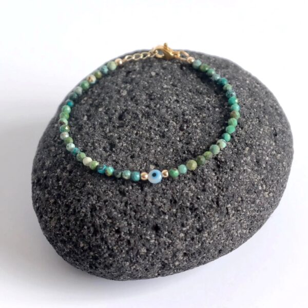 Evil Eye Gemstone Bracelet - Image 4