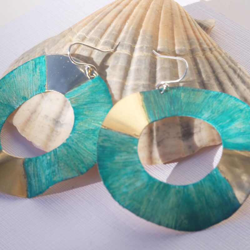 Coastal Hoop Earrings